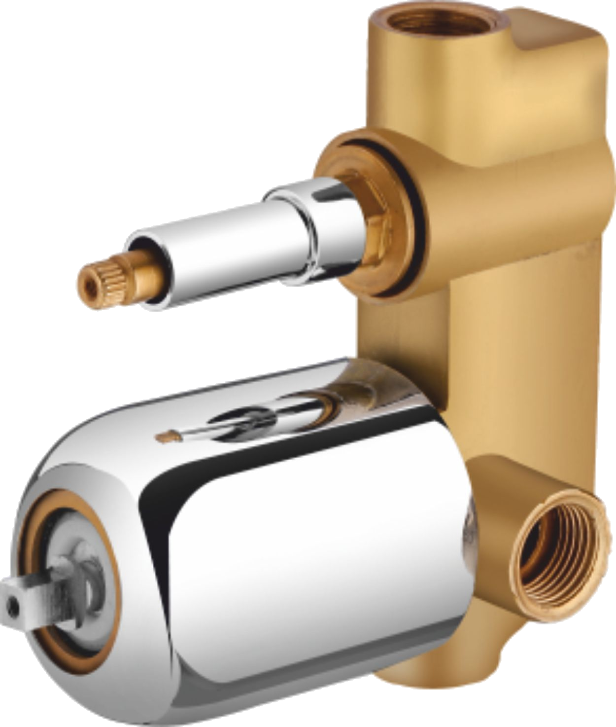 CONCEALED BODY FOR SINGLE LEVER (45mm) - Aquwa Premium Faucet (Code 1013)