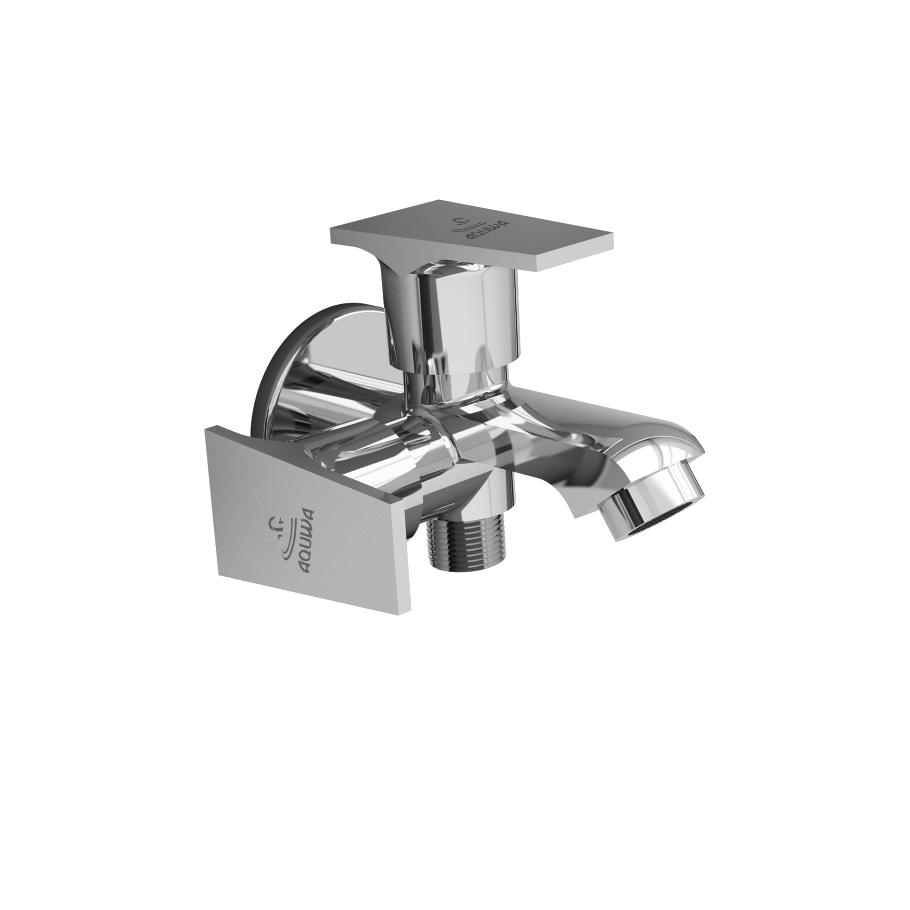  2 WAY BIB COCK - Aquwa Premium Faucet (Code 2204)