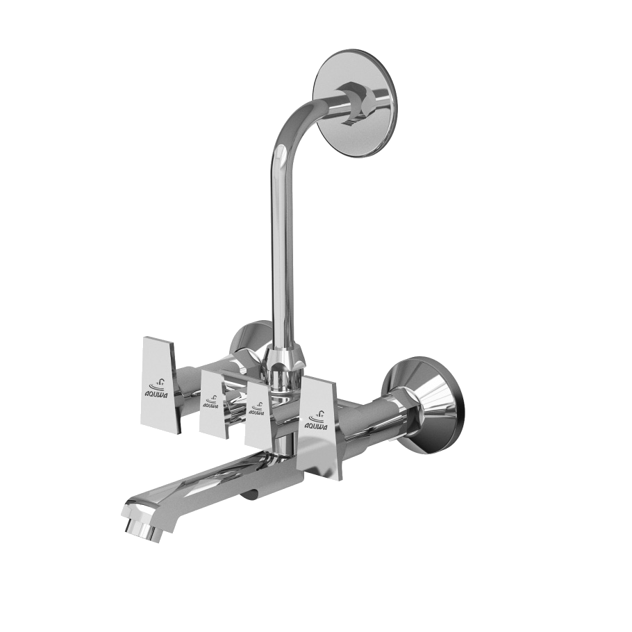 2 IN 1 WALL MIXER - Aquwa Premium Faucet (Code 2213)