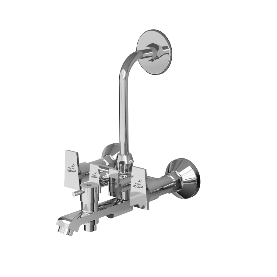 3 IN 1 WALL MIXER - Aquwa Premium Faucet (Code 2214)