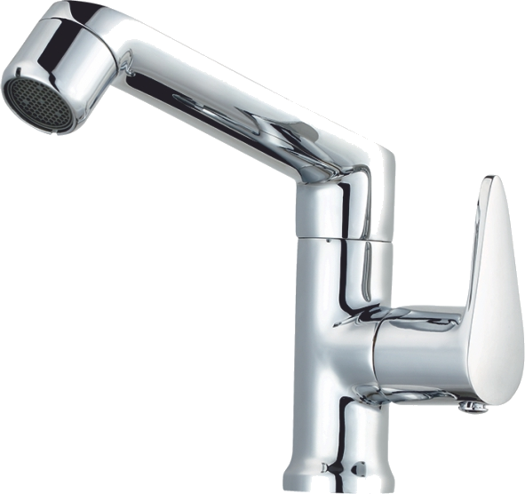 SWAN NECK PILLAR COCK - Aquwa Premium Faucet (Code 2407)