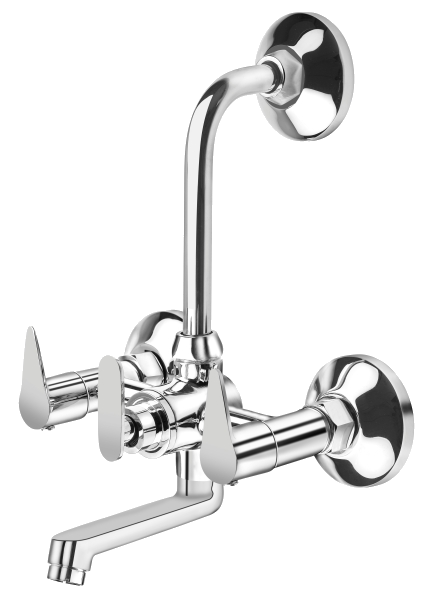 2 IN 1 WALL MIXER - Aquwa Premium Faucet (Code 2413)