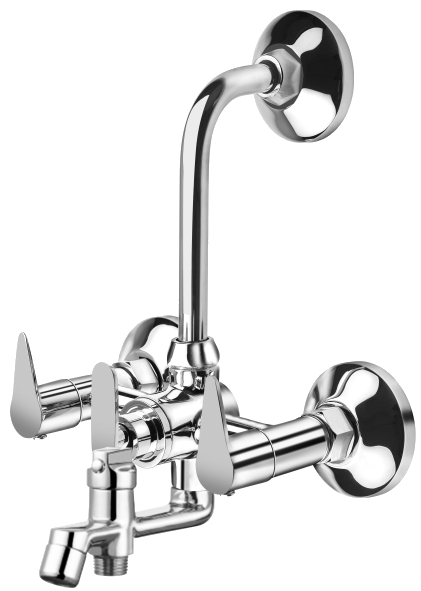 3 IN 1 WALL MIXER - Aquwa Premium Faucet (Code 2414)