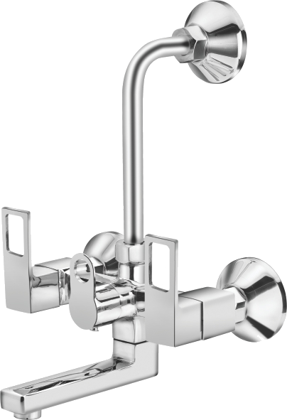 2 IN 1 WALL MIXER - Aquwa Premium Faucet (Code 3313)