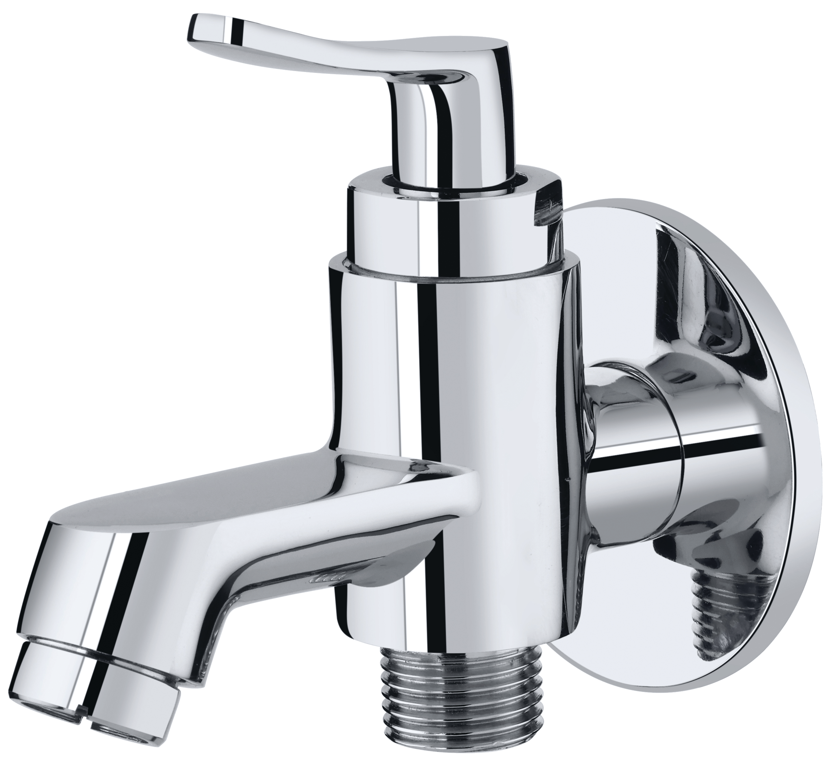 SINGLE LEVER 2 WAY BIB COCK - Aquwa Premium Faucet (Code 3004)