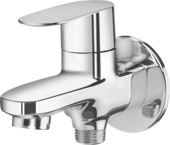 SINGLE LEVER 2 WAY BIB COCK - Aquwa Premium Faucet (Code 3404)