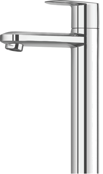 HIGH NECK PILLAR COCK - Aquwa Premium Faucet (Code 3415)