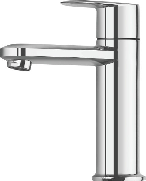 SINGLE LEVER BASIN MIXER