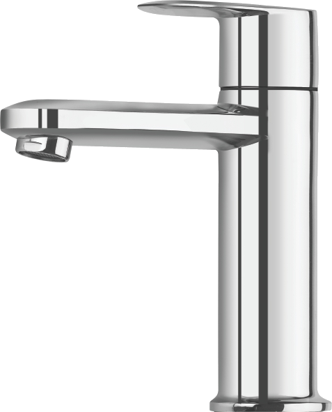 SINGLE LEVER BASIN MIXER - Aquwa Premium Faucet (Code 3420)
