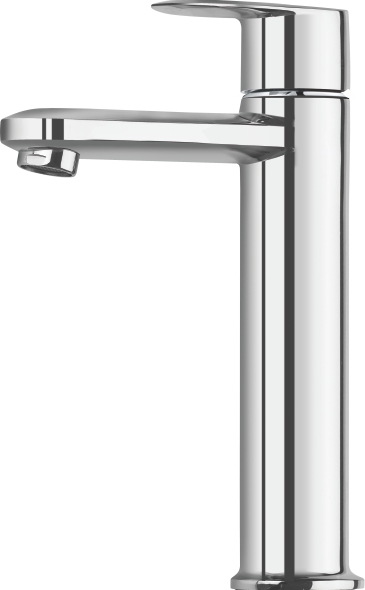 SINGLE LEVER BASIN MIXER WITH EXTENSION BODY