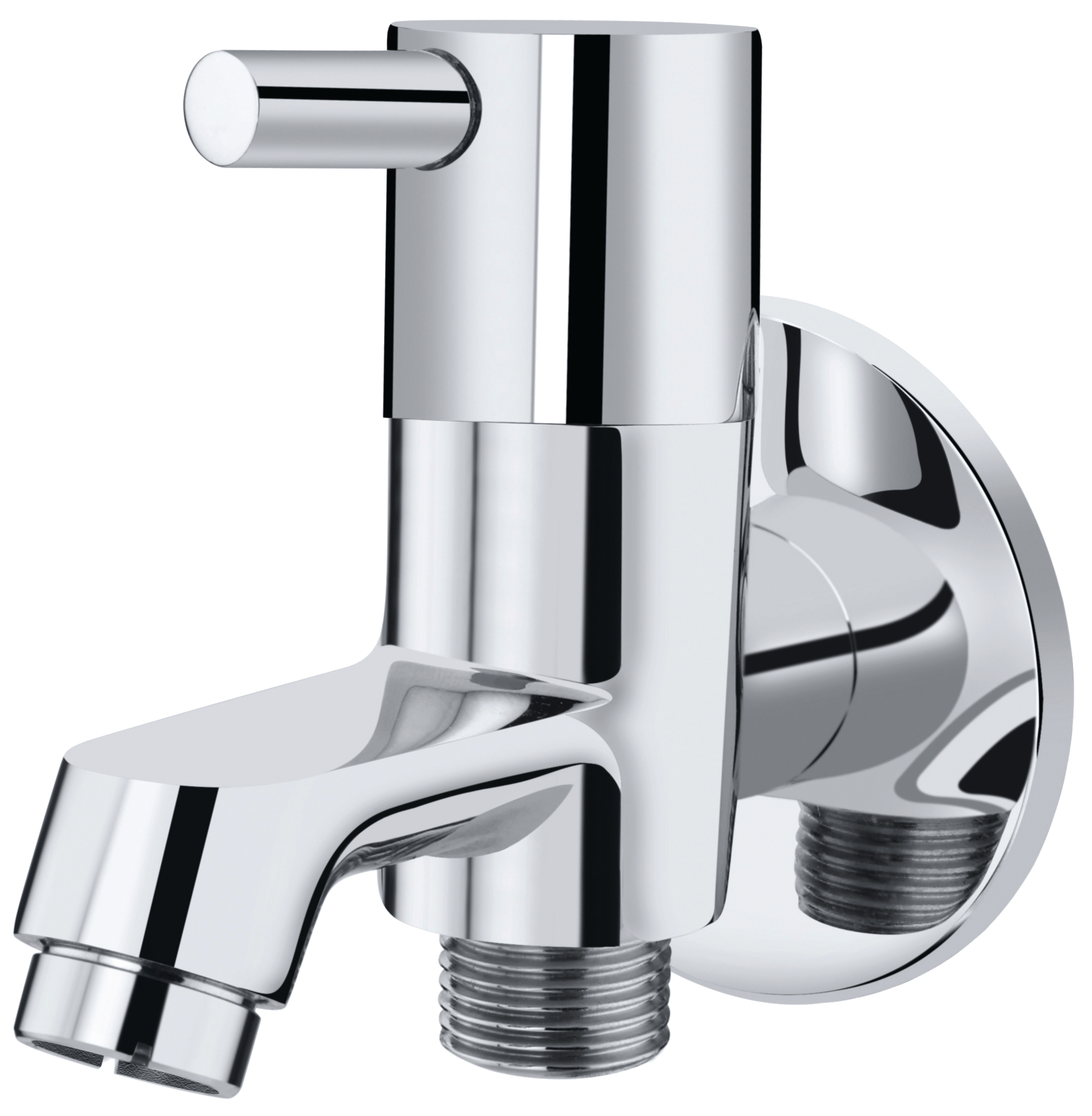SINGLE LEVER 2 WAY BIB COCK - Aquwa Premium Faucet (Code 2904)