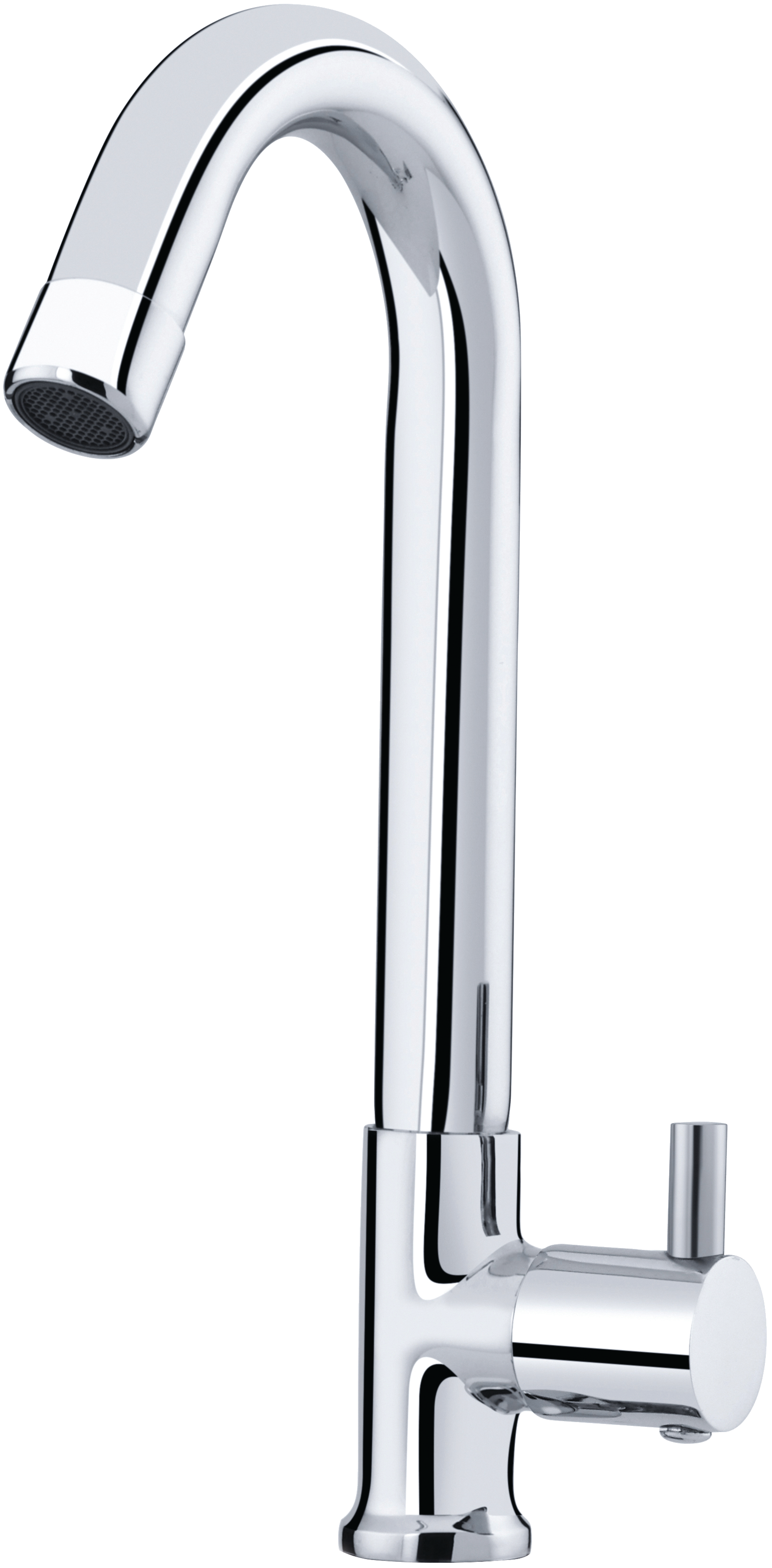SWAN NECK PILLAR COCK - Aquwa Premium Faucet (Code 2907)