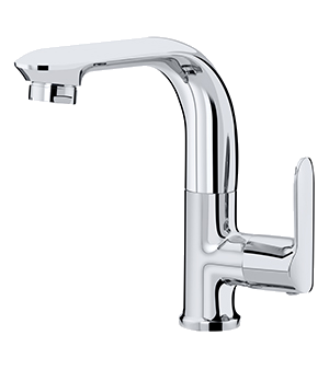 SWAN NECK PILLAR COCK - Aquwa Premium Faucet (Code 3207)